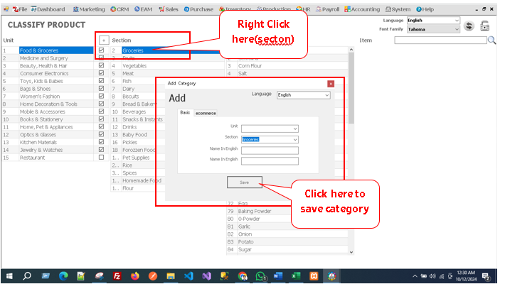 add category form