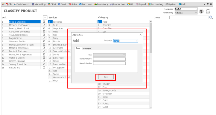 Add_Section Form