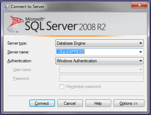 connect to sql server