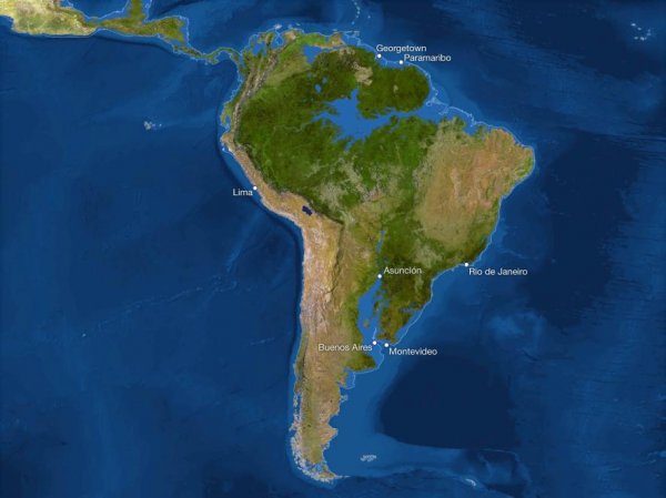 ice melt south america